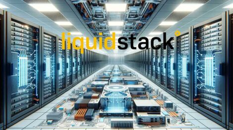 واحد توزیع مبرّد (CDU) شرکت LiquidStack برای فناوری سرمایش مستقیم به تراشهٔ (DTC) مرکز داده